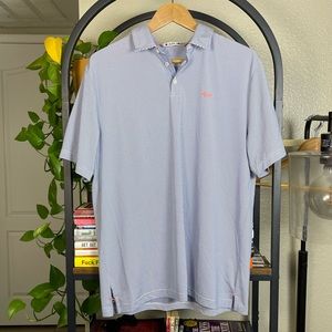 Black Clover Live Lucky Men’s L Polo/Golf Shirt  Preppy Vacation Business Pastel